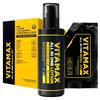 Vitamax Men All-In-One Lotion Moisturizing Brightening & Anti-Wrinkle Care Set 200ml + Refill 150ml