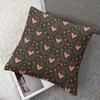 Heart Star square Jacquard Pillow Cover for Sofa Office Waist Cushion Cover Home Decorative Pillowcase