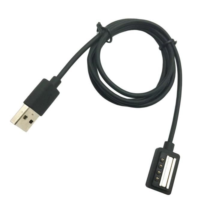 CHARGEUR GPS - ADAPTATEUR ALIMENTATION GPS Câble USB Smart Watch 1 pièce pour montres Suunto Spartan Sport et Spartan Ultra