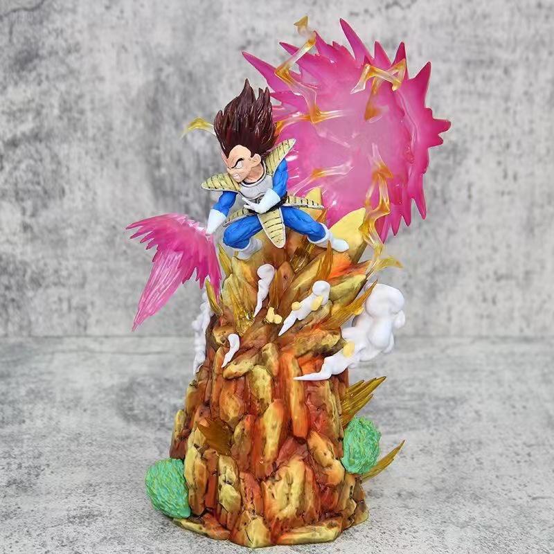 Anime Drogan Boll Z Vegeta Vs Son Gocool Figurine Gk Pvc Action Figures Statue Collection Model Toy Gifts