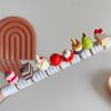 Cute Cream Chocolate Ring Cake Shape Fruit Cake Ring Fashion Strawberry Cake Ring  Girls