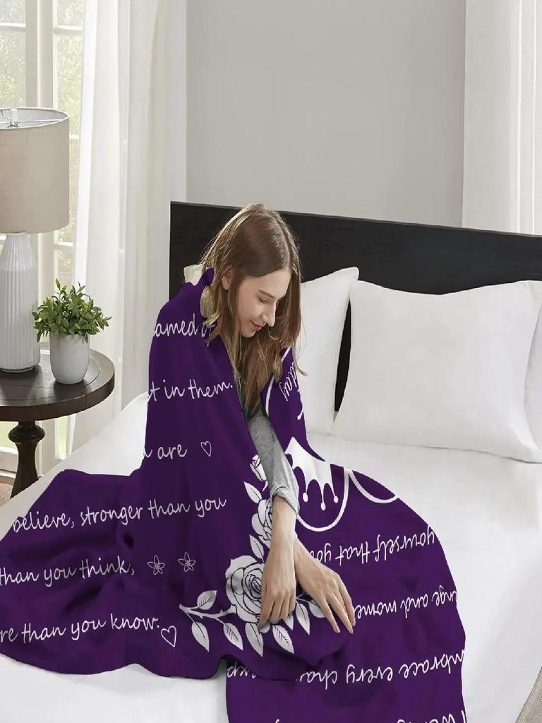 Superweiche Kuscheldecke für Damen Perfekte Geburtstagsgeschenkidee Ideal für Zuhause Reisen Alter