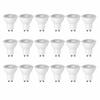 18PCS GU10 LED Bulb 7W AC220V No Flicker CRI85 Spotlight Energy Saving Lamp Replace Halogen Bulb for Home Indoor Lighting