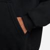 Nike Solid Color Full Zip Hoodie Men Hoodies Black DH5042-010