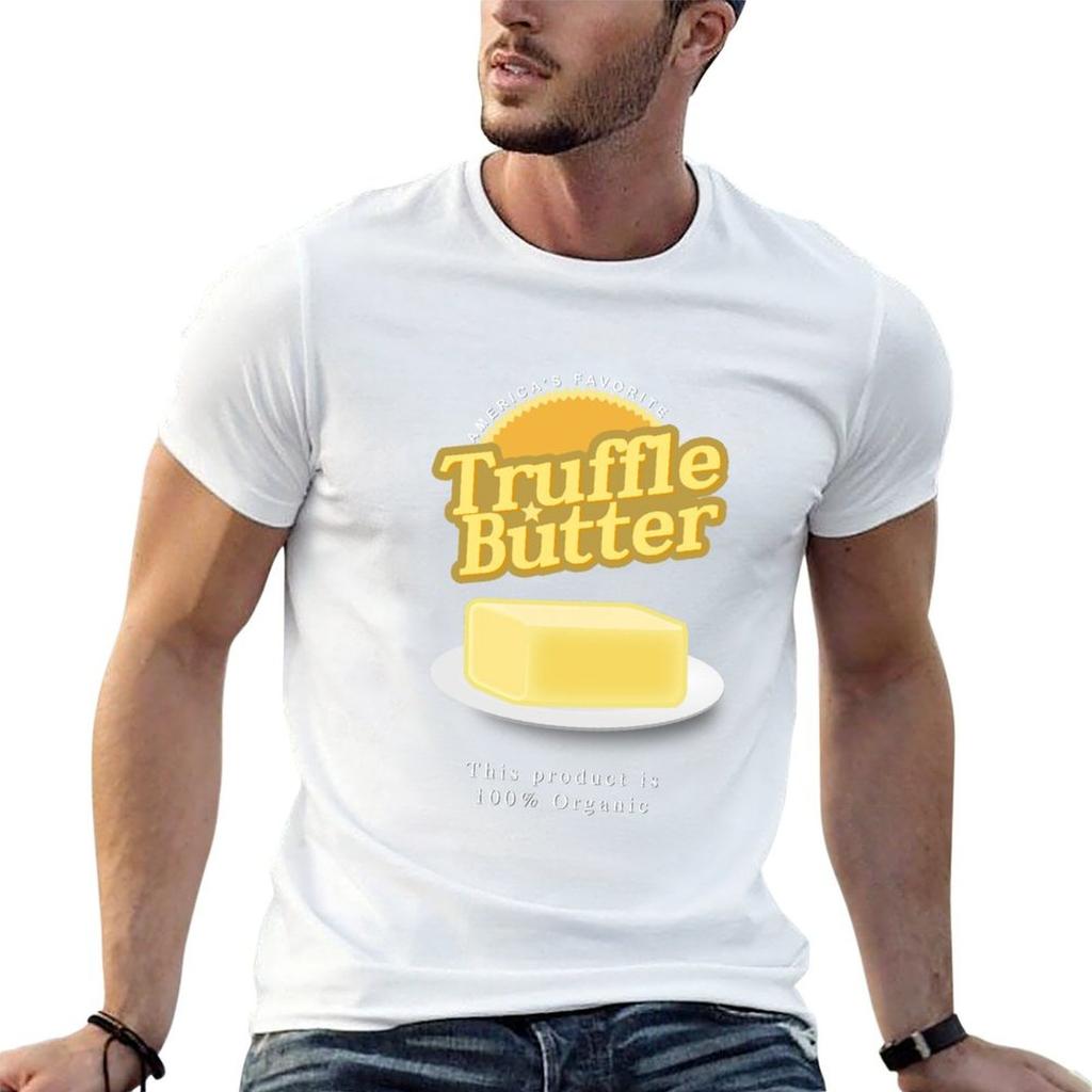 Truffle Butter Tshirt Casual All Match Short Sleeve Tshirt