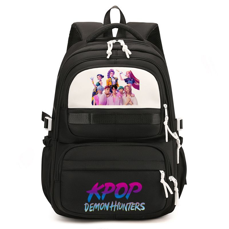 Kpop Witch Hunter Group Schoolbag Girl Cute Primary School Backpack Junior High School Light Large Capacity Lightweight