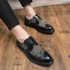 Brogue Shoes Men Classic Formal Leather British Style Shoes Male Large Size 48 Trend Business Shoes Yuppie Men’s Dress Shoes