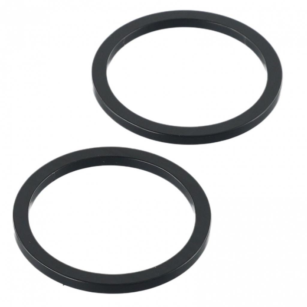 2.5mm Bicycle Bottom Bracket Spacer 2pcs Aluminum Alloy Cycling