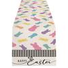 Easter’s Day Table Runner Merry Tablecloth  Holiday Table Decorations