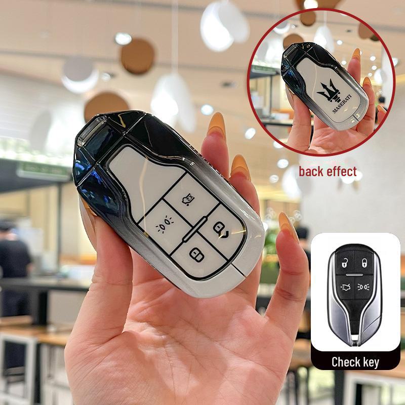

Maserati Levante & Ghibli Key Cover Car Bag Buckle Shell