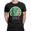 Wicked Glinda & Elphaba Sketched T Shirts Men 100% Cotton Cool T-Shirt Round Collar Movie Tee Short Sleeve Clothing Plus Size