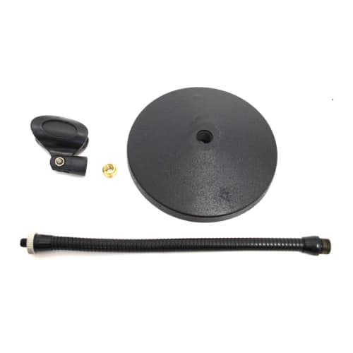 KC Tabletop Microphone Stand Gooseneck MDS-3/BK Black x 10-Pack