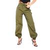 Missy Empire Womens/Ladies Toggle Waist Cargo Trousers