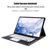Portable Tablet Sleeve for Samsung Galaxy Tab S8 Ultra 14.6" Detachable Bluetooth Touch Magnetic Keyboard Cover With Pen Stand