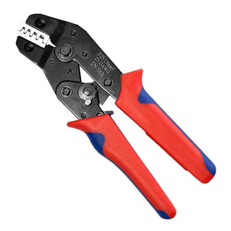 SN58B Electrical Wiring Terminal Crimping Pliers Set for Wire Harness and Connector Inserts