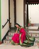 New Launch - Soft Lychee Silk Saree with Rich Pallu and All Over Jacquard Work