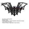 Wall Mounted Organizer Halloween Bat Corner Shelf Decorative Wooden Mount Display Dark Academia Decor Spiderweb Design Gothic Floating Rack for Home,