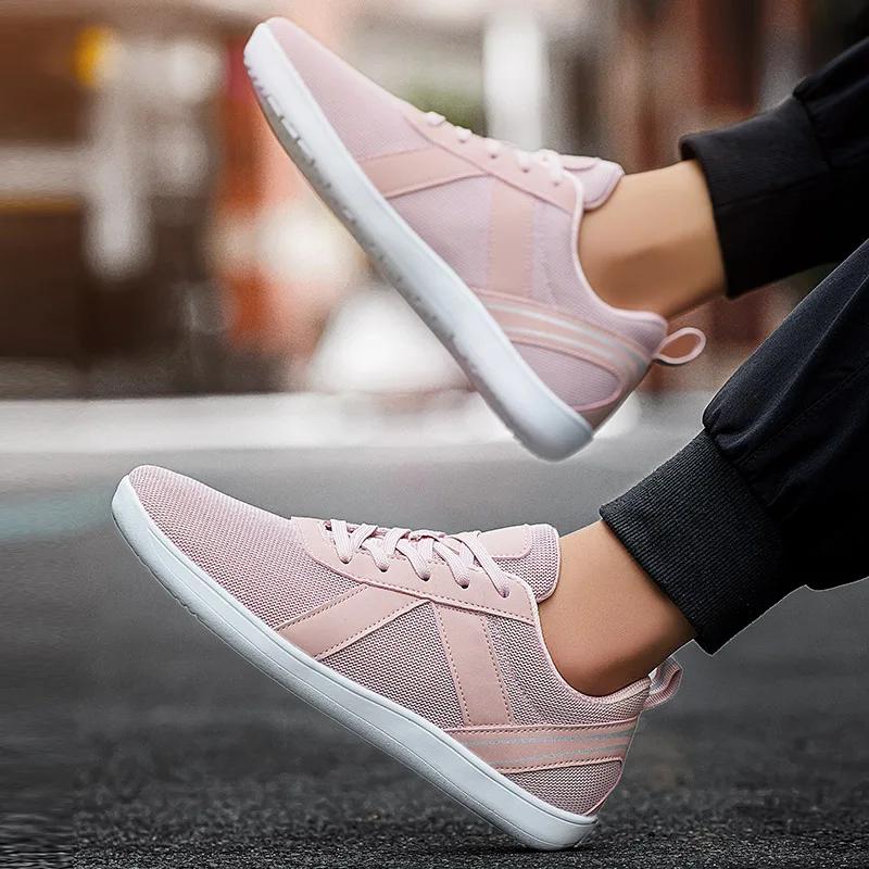 Luxury Designer Casual Shoes with Wide Toe Mesh and Thick Sole Men's Sports Shoes 2025 Women's Fashion Trend Fitness Shoes