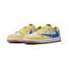 Travis Scott x Air Jordan 1 Retro Low OG SP PS Canary Kids Sneakers Yellow Racer-Blue Light-Silver DZ5909-700