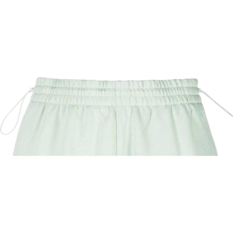 Moncler SS23 Logo Print Elastic Waist Straight Leg Shorts Women shorts Green I10938H00019899TR80B