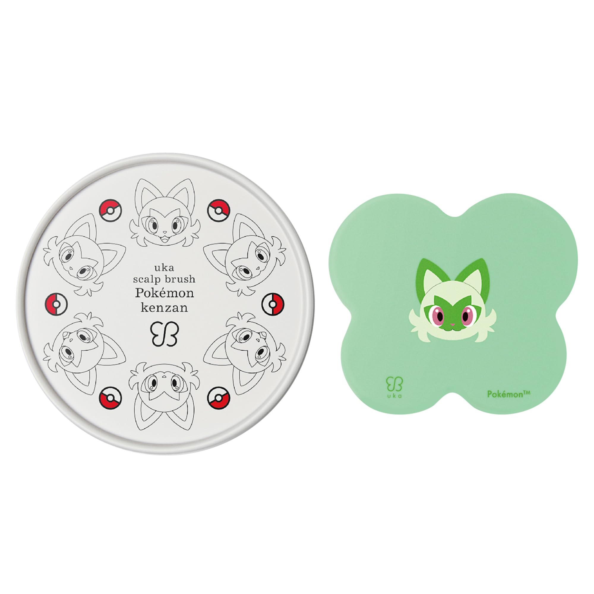 uka Scalp Brush Pokemon Kenzan Nyaoha Day Gift Scalp Scalp Scalp Shampoo Silicone Blood Circulation Bath [Official] / Mother s / Brush, Massage, Care,