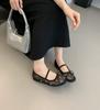 Women Flat Bows Single Shoes Summer New Fashion Shallow Ladies Elegant Ballerinas Shoes Soft Flat Outdoor Casual Mary Jane Shoes