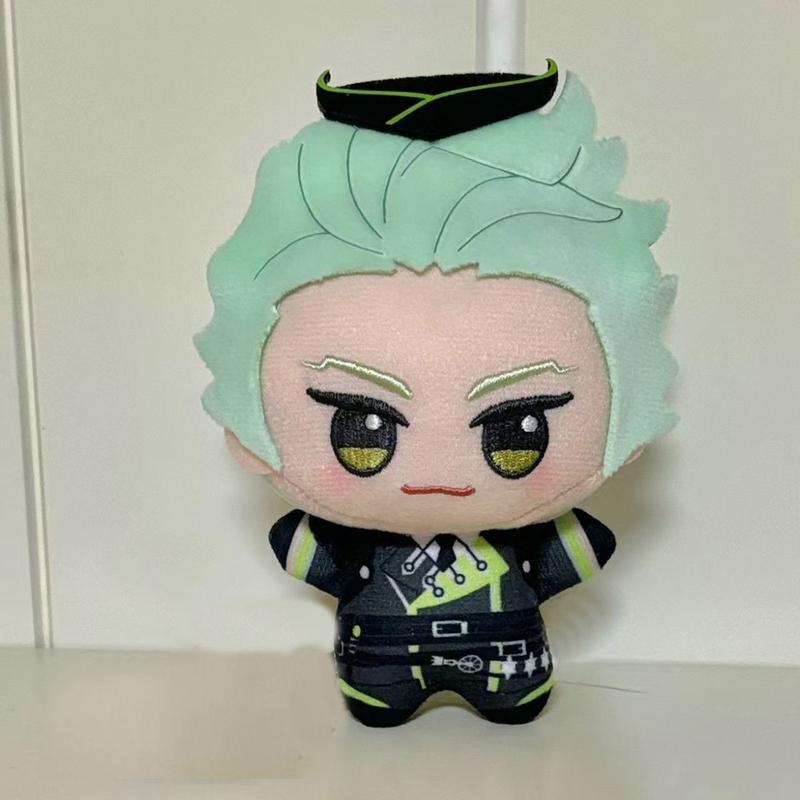 10cm Stuffed Twisted Sebek Zigvolt Plushie Anime Sebek Figures Plush Doll Toys Keychain Pendant Holiday Xmas Gifts