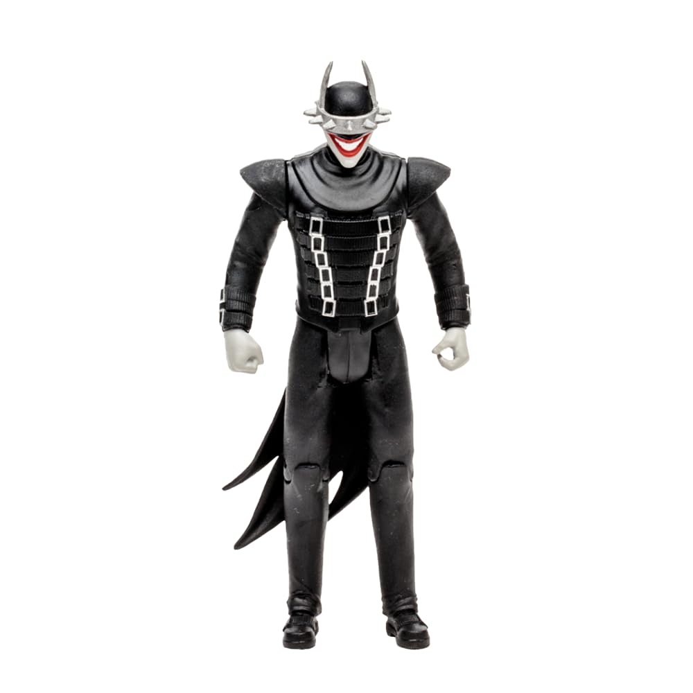 McFarlane Toys DC Super Powers Action Figure Batman Who Laughs DC Comics Kenner Vintage Figure Joker Who Laughs 5-inch / [Used]