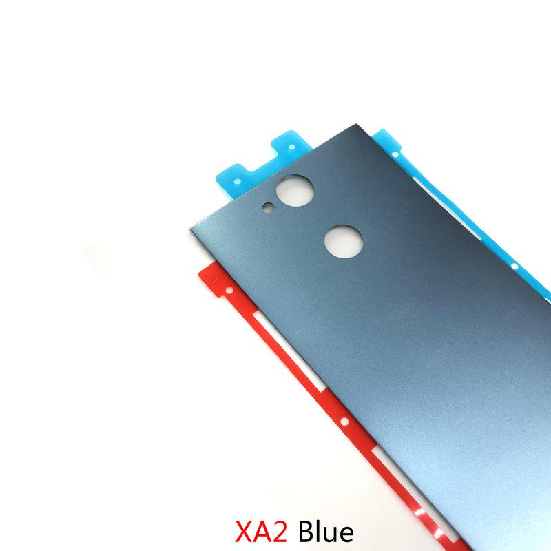 Pro Sony Xperia XA2 H4113 H3113 H4133 H3123 Zadní kryt Pouzdro Střední rám Díly Zadní kryt baterie Kryt Opravné díly