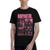 Babymetal T Shirt Band Hipster T Shirts ShortSleeved Street Style Tshirt Summer 100 Cotton Breathable Oversized Top Tees