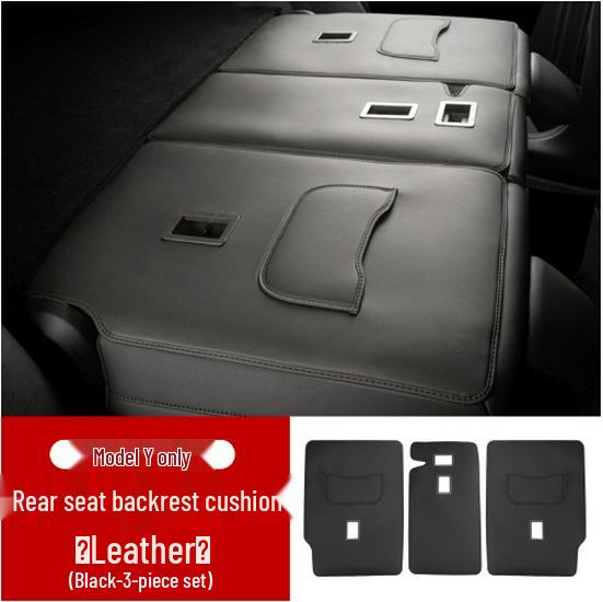Tesla Model 3/Y Rear Seat Kick Mat Protector