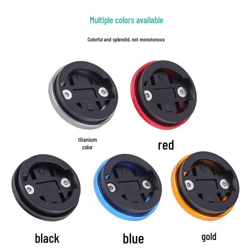 Aluminum Alloy Bike Computer & Light Mount for Cateye