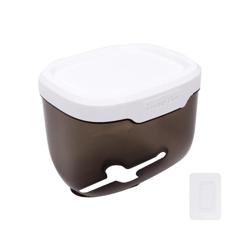 Punch-free Toilet Paper Holder Tissue Box Waterproof Mobile Phone Storage  Toilet Paper Storage Rack Tissue Bathroom Supplies