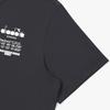 Diadora Drc Basic Running Short Sleeve T-Shirt Grey