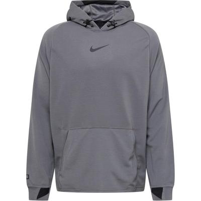DM5889-068 Men's Iron Gray Fleece Training Hooded Sweatshirt
