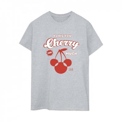 Womens/Ladies Cherry Much Minnie Mouse Boyfriend T-Shirt