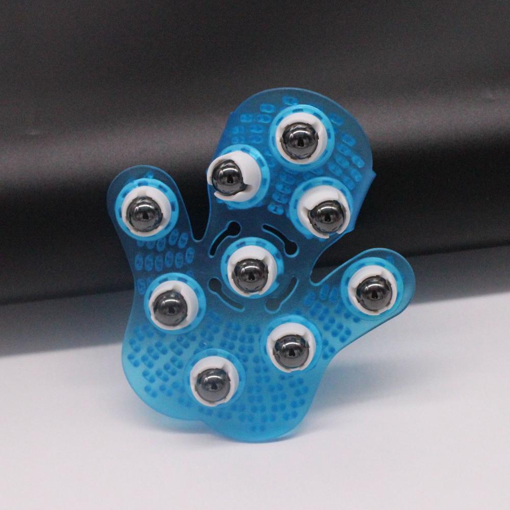 Roller Ball Tělová masáž Rukavice Úleva od bolesti svalů Relax Anticelulitidová masáž Ruka Krk Záda Rameno Hýždě Péče o zdraví