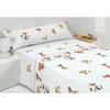 Multicolor Bed Linen Set - PINK PANTHER - For 90 Cm Bed - Duvet Cover - Pillowcase - 3 Pieces