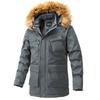 2024 New Winter Men Long Coat Military Fur Hood Warm Tactical Bomber Army Korean Thick Multi Pockets Overcoat Male Warm Parka