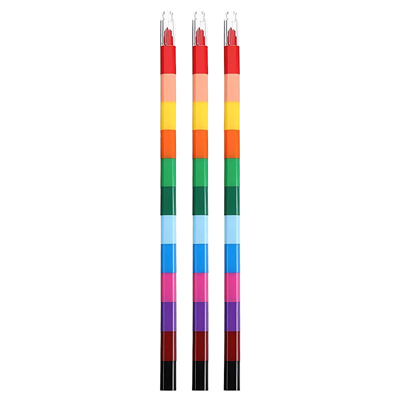 Graffiti Stationery Colorful Ballpoint Pen Painting Crayons Stackable Crayons School Artclass Accessories Party Game Rewards ZYF