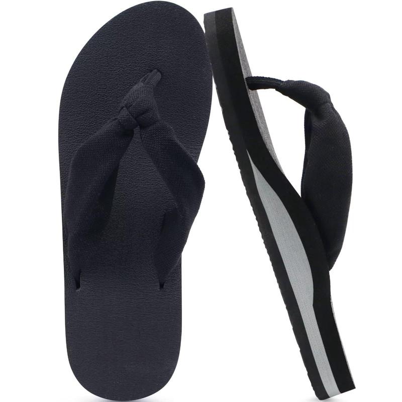 

Женские шлепанцы с поддержкой свода стопы, удобные сандалии-вьетнамки, тапочки 8