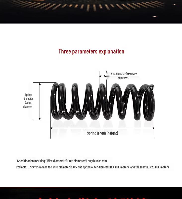 Компрессионная пружина из нержавеющей стали 304