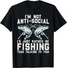 Funny Fishing Design For Men Women Fisherman Fishing Lover Gift Unisex T-Shirt