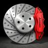 6 uds Pegatinas para Pinza de Rueda de Coche Calcomanía de Freno de Vinilo para Mitsubishi Lancer Mirage OTO ASX L300 Montero L200 Outlander Delica Pajero