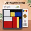Educational Logic Puzzle Blocks: Parent-Child Interaction & Intelligence Development Game for Kids