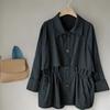 New ArrivalS Open Run Women S claSSic Anorak Trench String looSe Fit Jacket