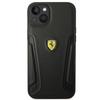 Ferrari Fehcp14Mrbuk Iphone 14 Plus / 15 Plus 6.7 Czarny/Black Hardcase Leather Stamp Sides