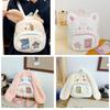 Soft Plush Dog Student Backpack With Breathable Straps For School And Travel