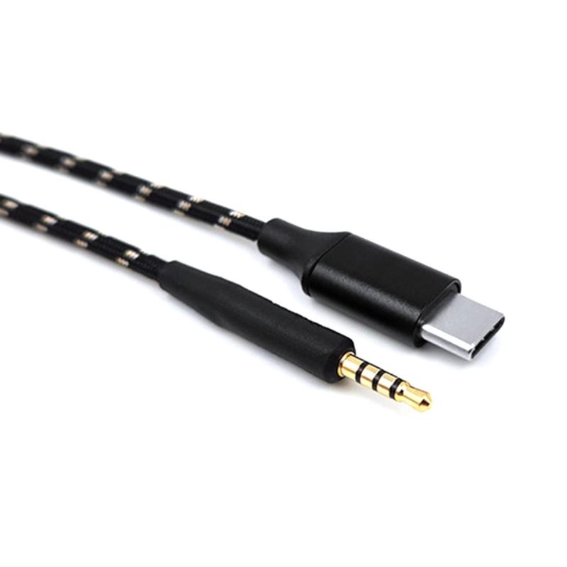 Durable Cable for 700 QC25 QC35 QC45 AE2 Headphone Cord Nylon/TPE Wire Improve Your Listen Experience Hifi Sound Cord