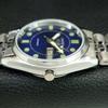 VINTAGE REFURBISHED SEIKO 5 AUTOMATIC 6309A JAPAN MENS BLUE DIAL WATCH a444247-1